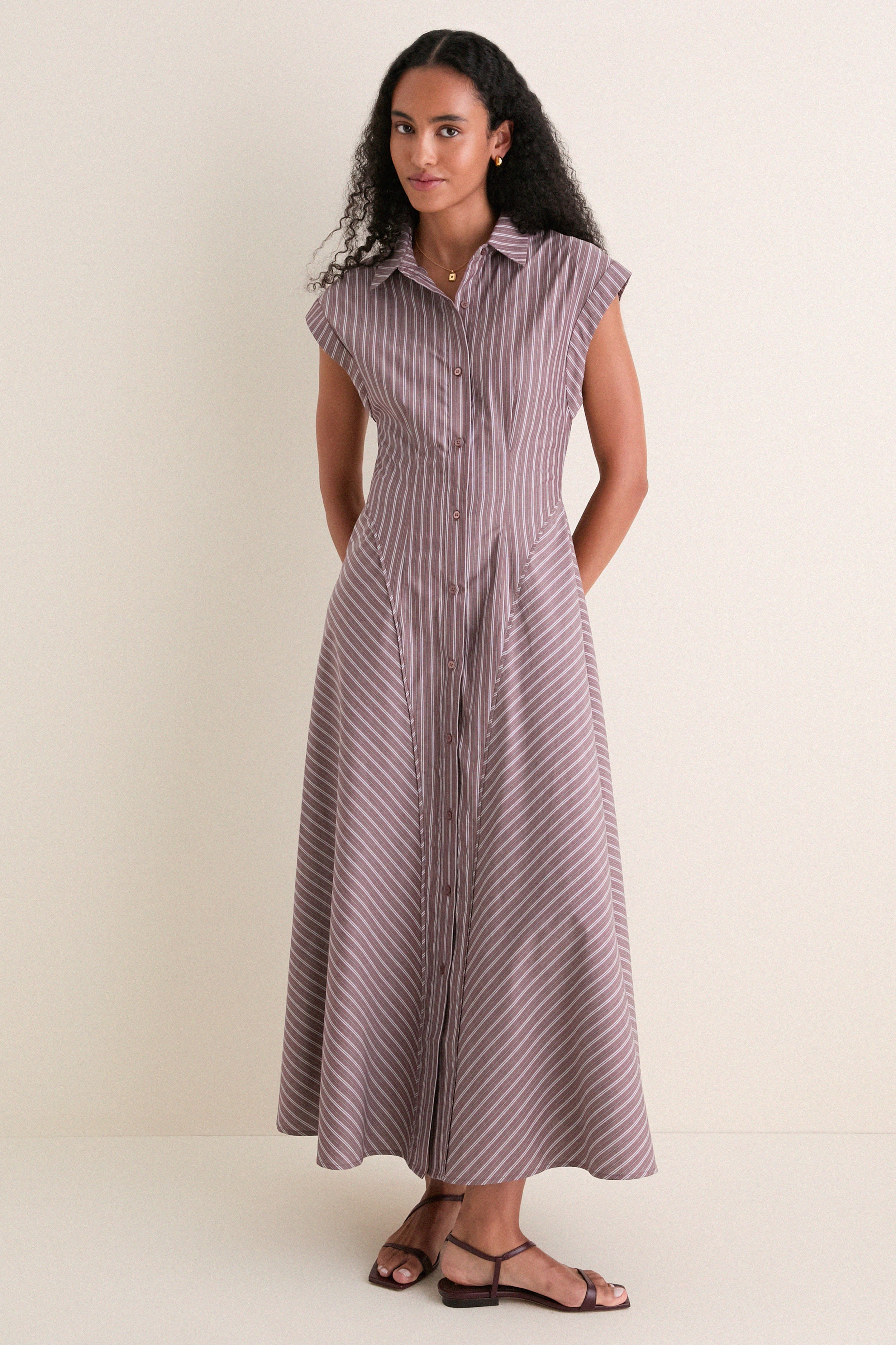 Chestnut Jora Midi Dress