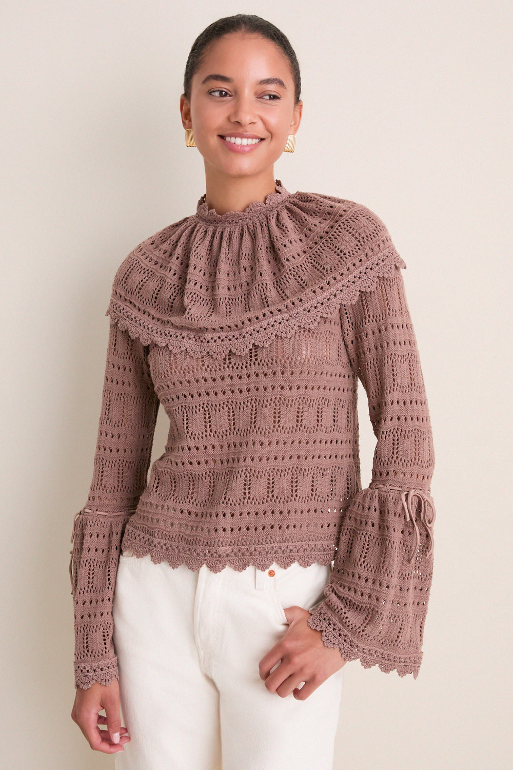 Toffee Mari Blouse