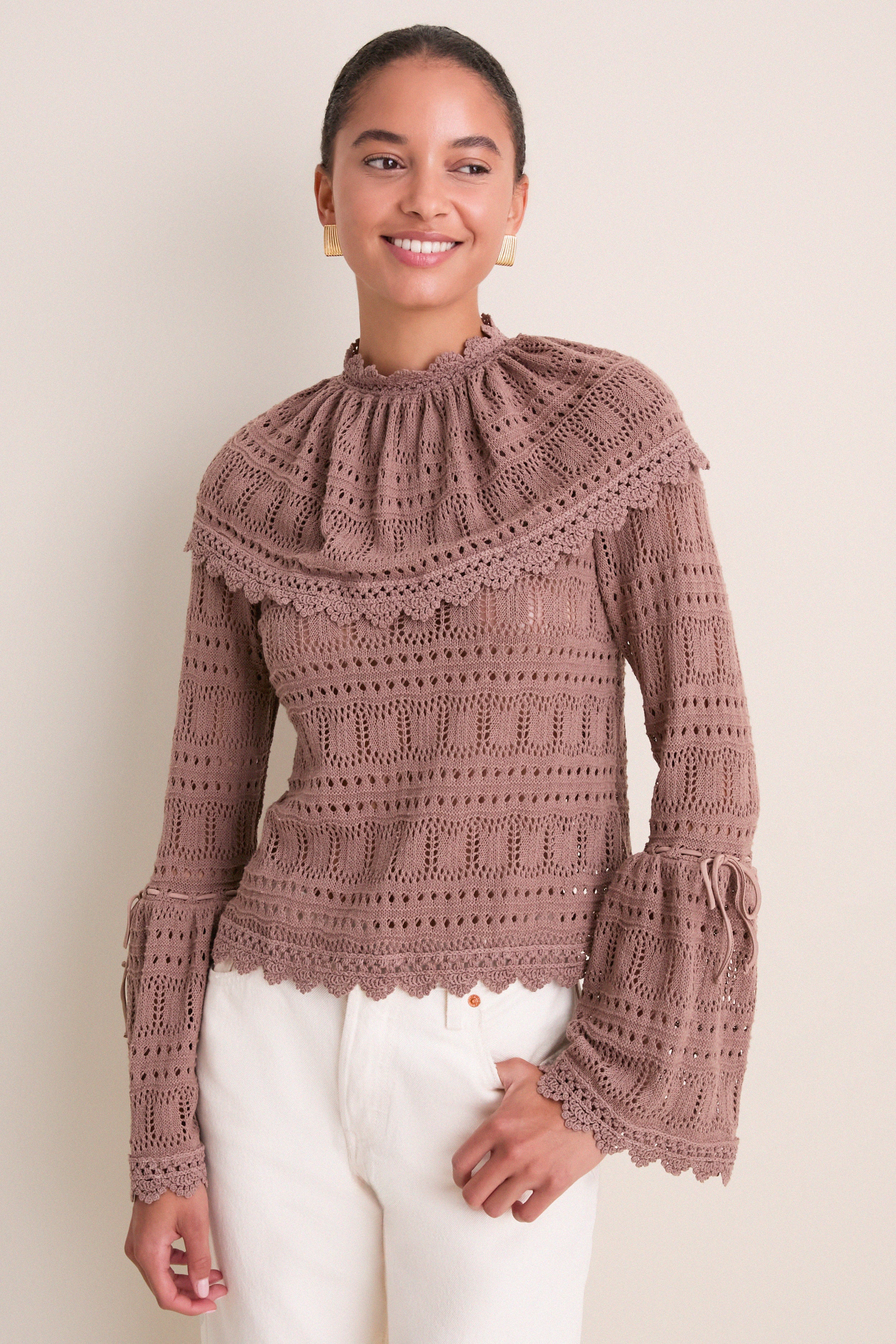 Toffee Mari Blouse