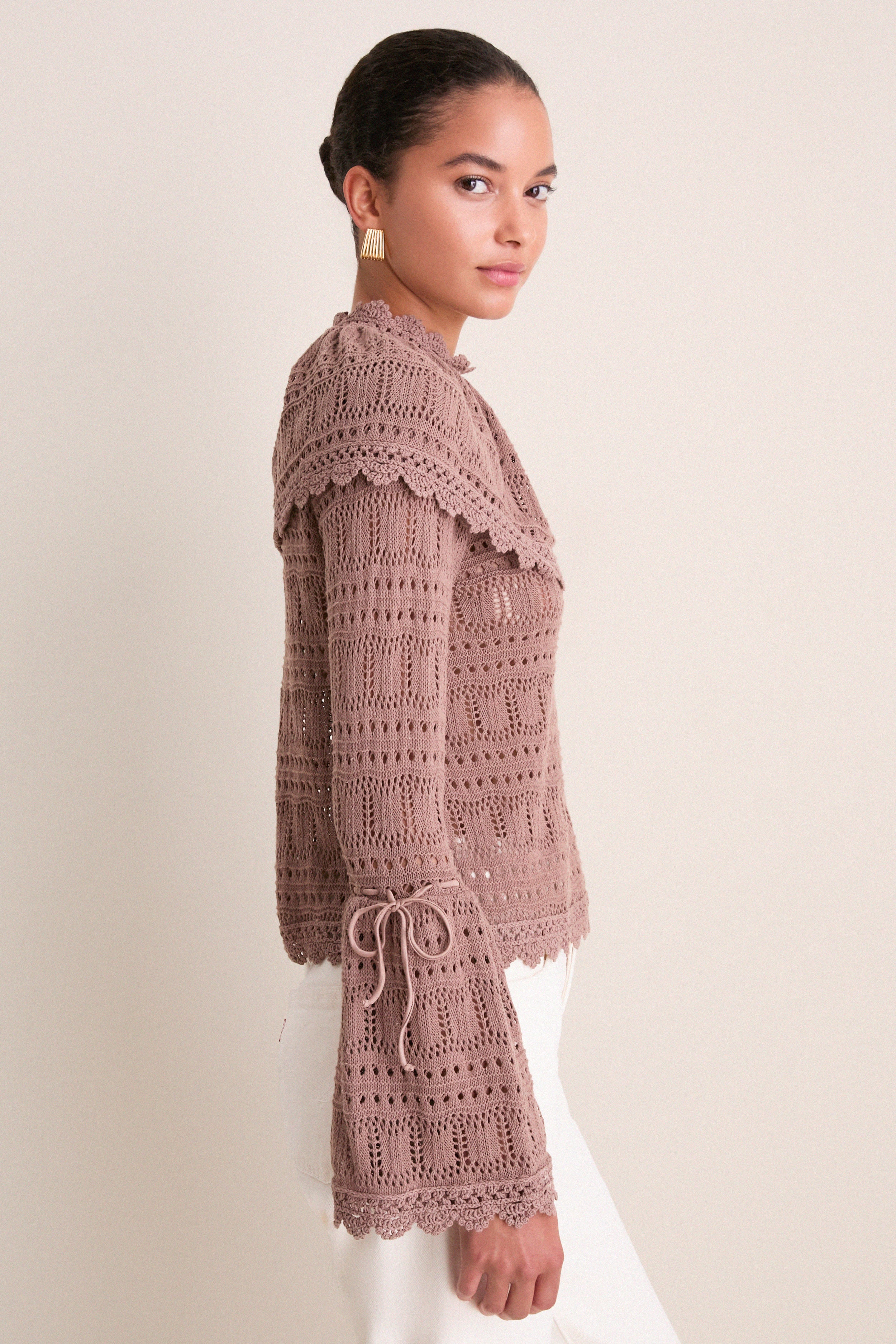 Toffee Mari Blouse