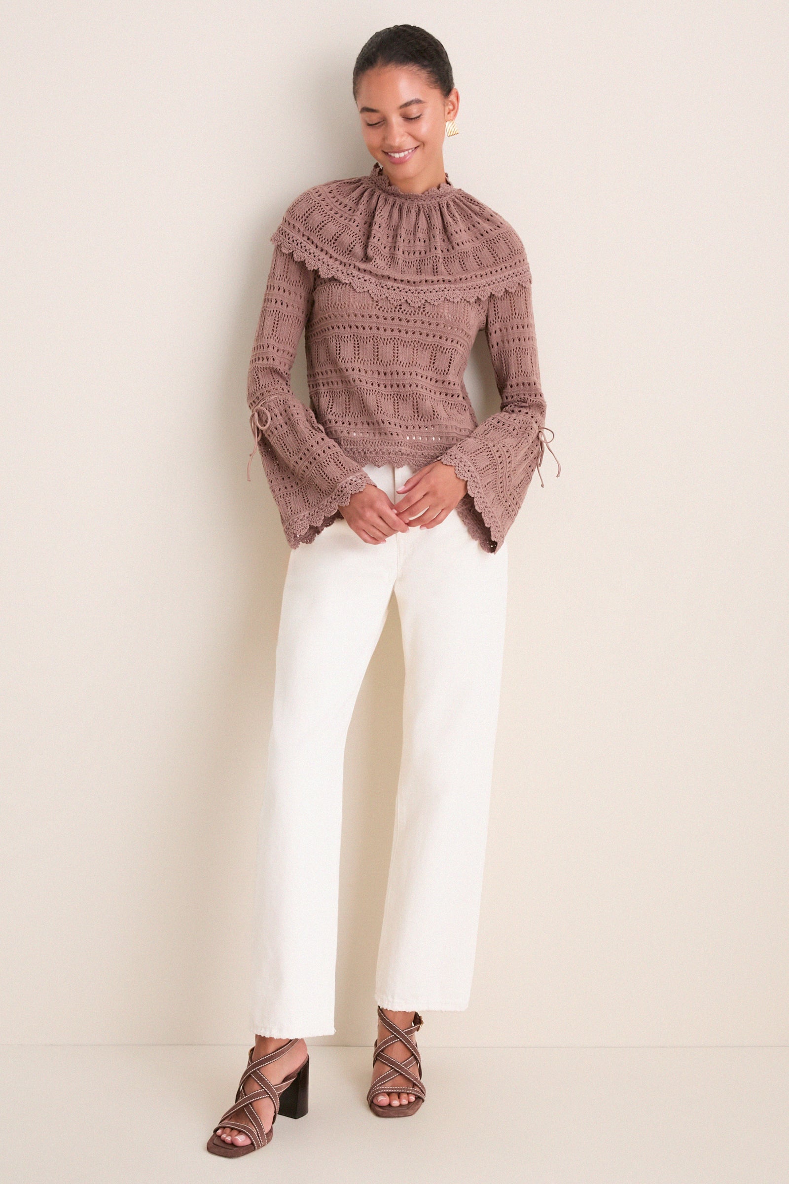 Toffee Mari Blouse