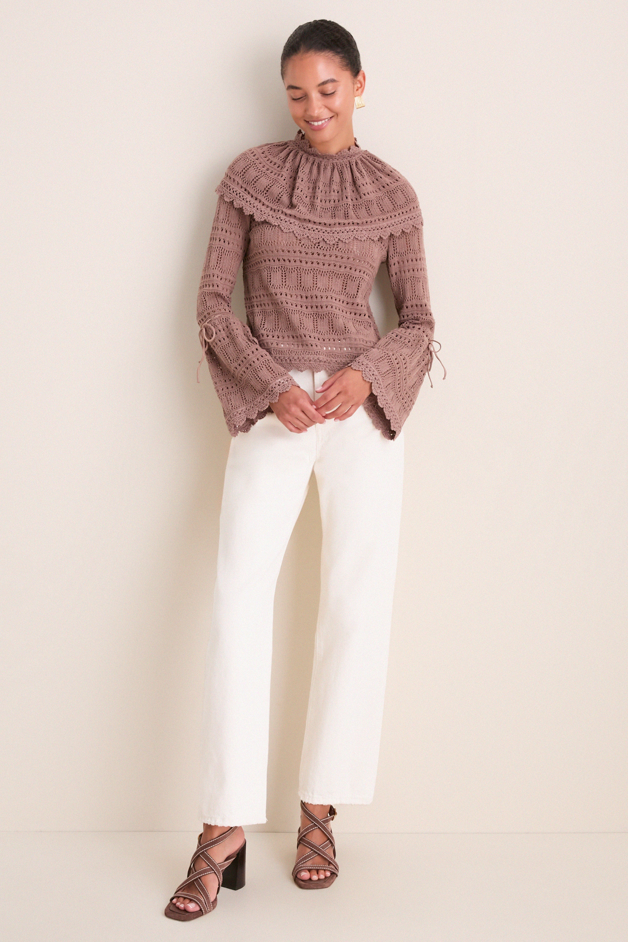 Toffee Mari Blouse