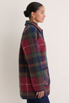 Multi Plaid Gaelle Scarf Jacket