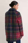 Multi Plaid Gaelle Scarf Jacket