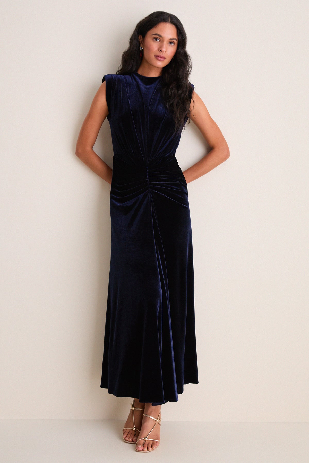 Saylor Exclusive Deep Navy Al Dress Deep Navy / XS