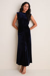 Exclusive Deep Navy Al Dress