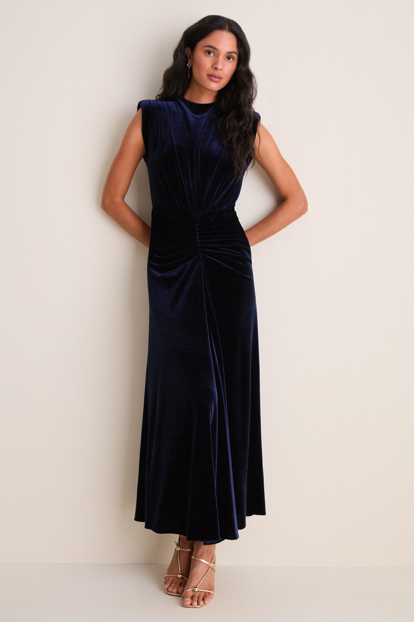 Exclusive Deep Navy Al Dress
