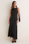 Black Elina Maxi Dress