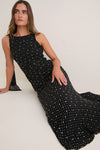 Black Elina Maxi Dress