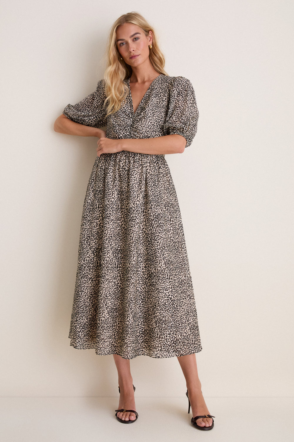 Charlize S/S Dress 2 / Cream | Women