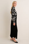 Black Shiloh Embroidery Maxi Dress