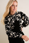 Black Shiloh Embroidery Maxi Dress