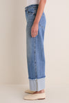 Blue Zayna Denim Straight Leg Jean