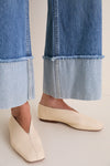 Blue Zayna Denim Straight Leg Jean