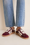 Wine Cream Cloud Sneakers