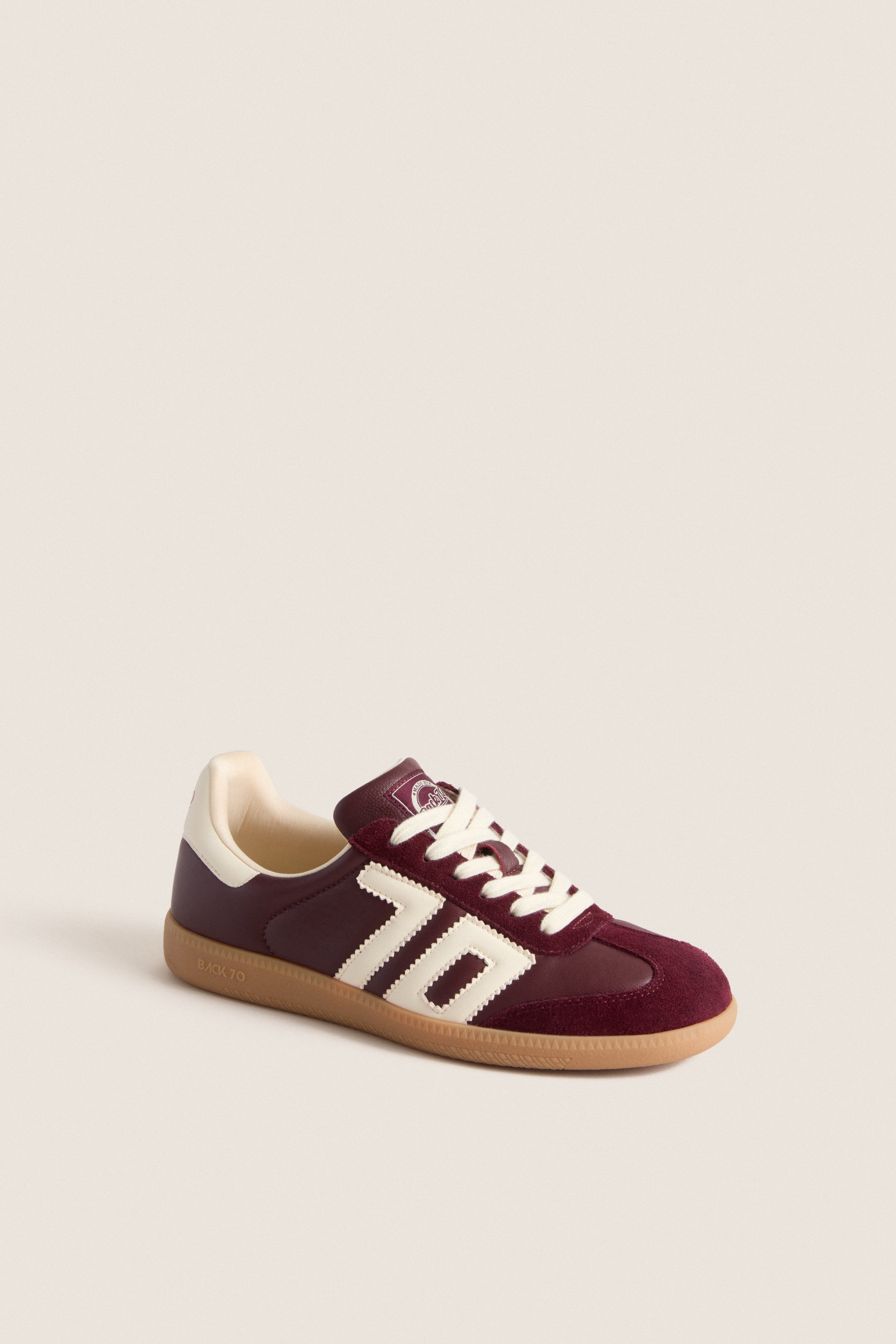 Wine Cream Cloud Sneakers