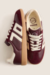 Wine Cream Cloud Sneakers