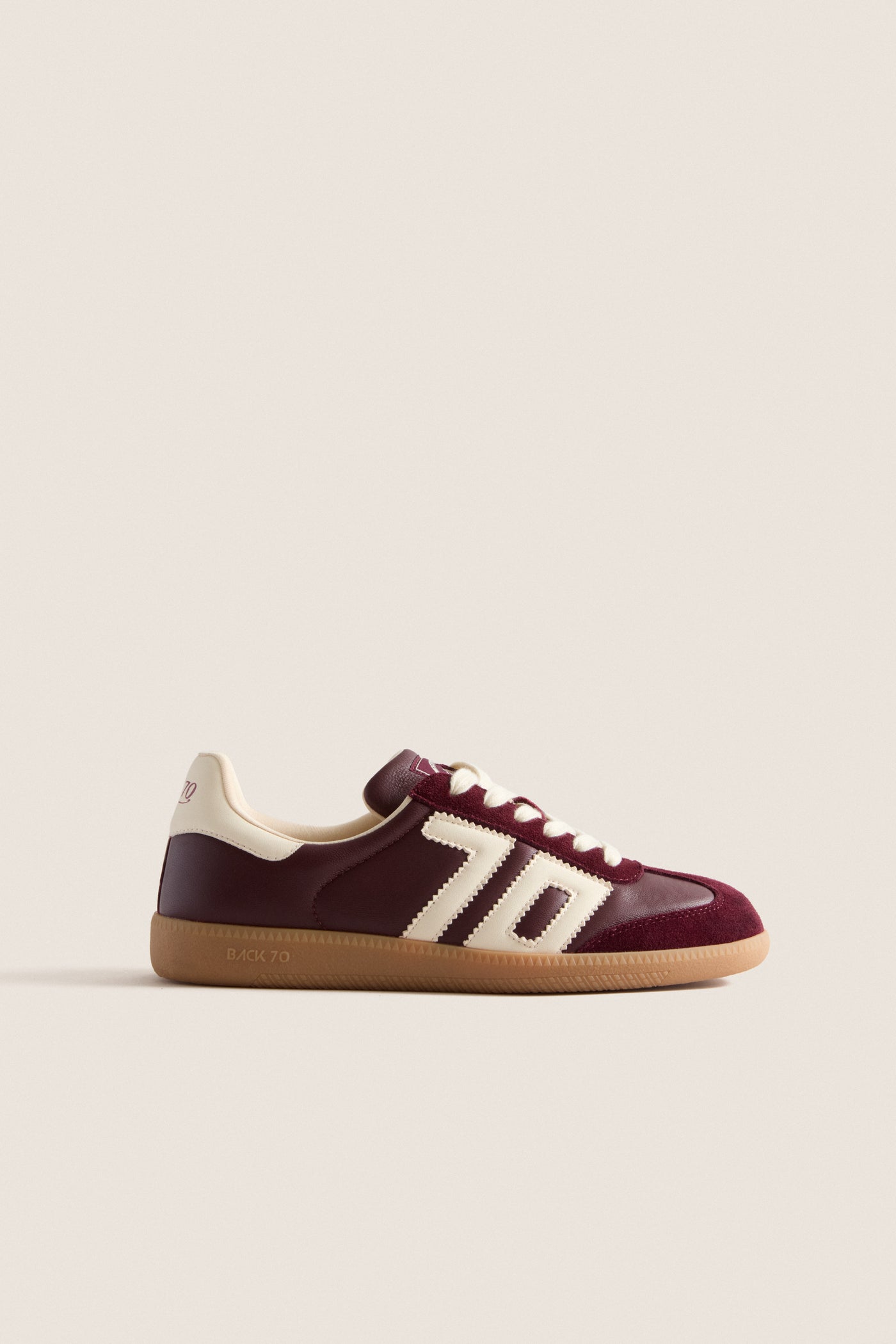 Wine Cream Cloud Sneakers