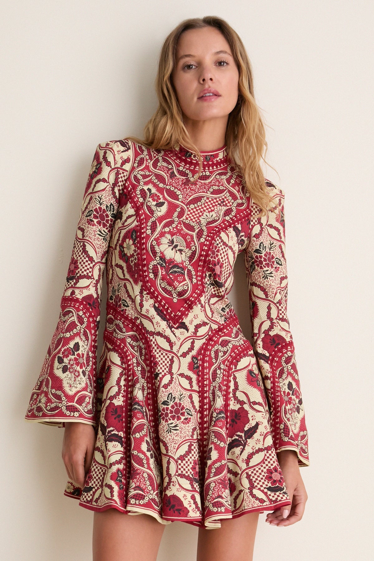 Red Kenny Mini Dress