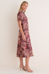 Chocolate Ezra Midi Dress