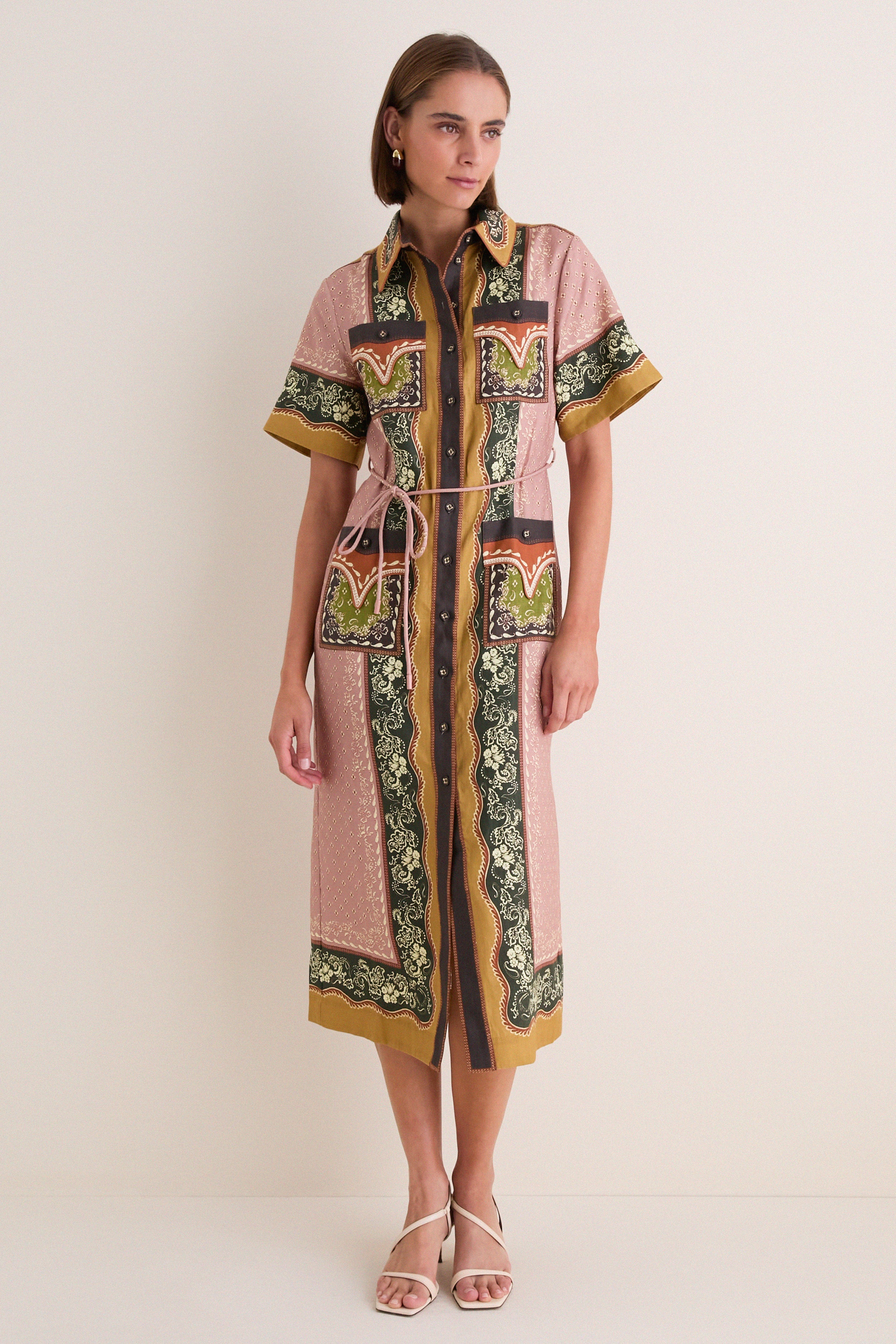 Multi Darcey Shirtdress