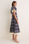 Ink Banderra Midi Dress