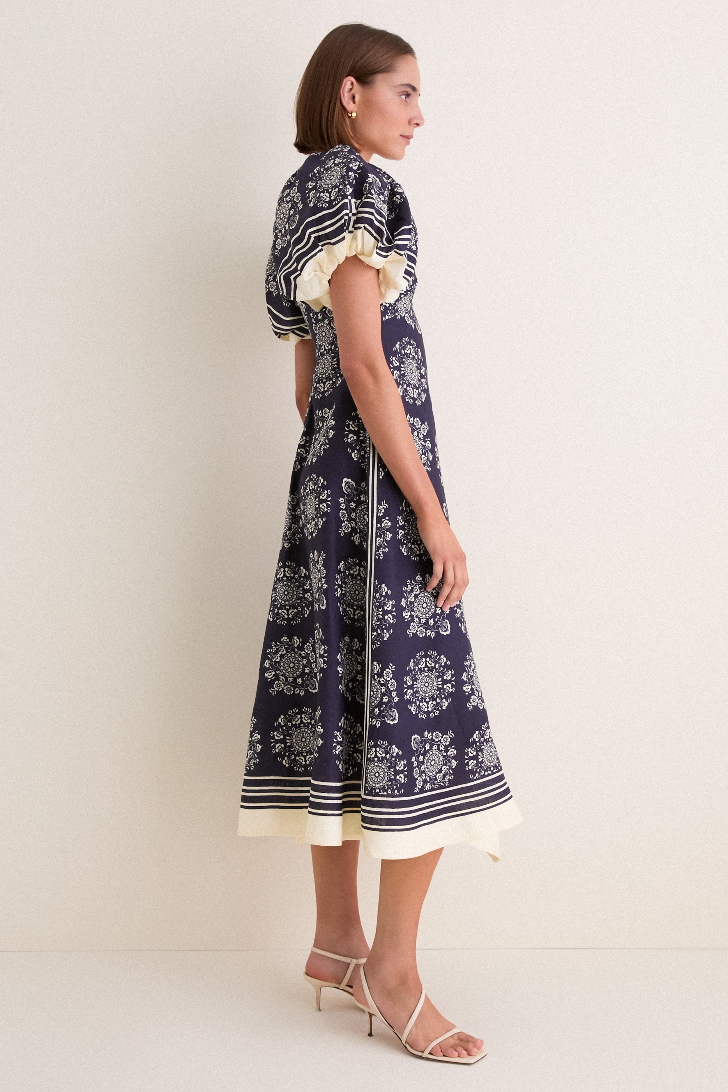Ink Banderra Midi Dress