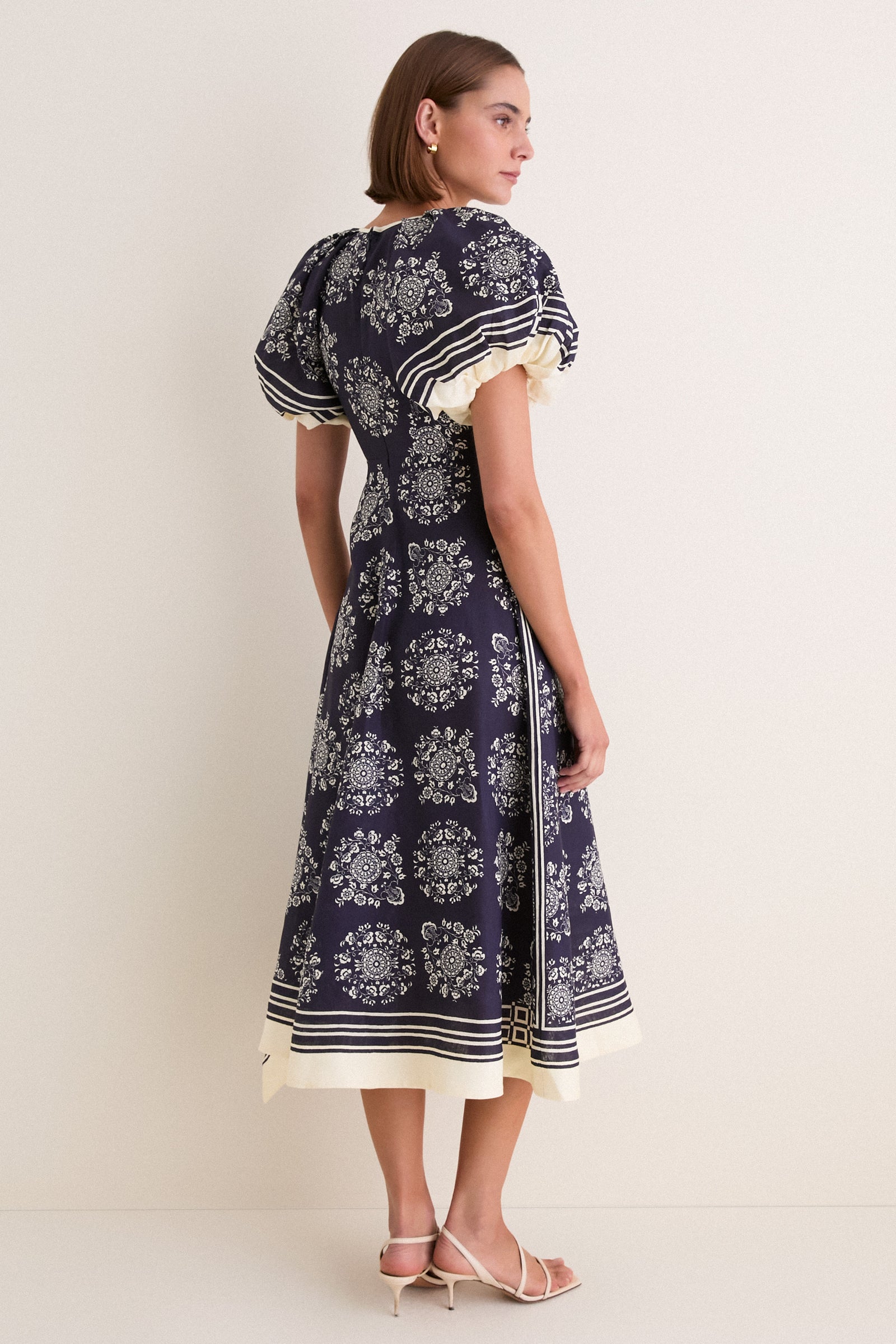 Ink Banderra Midi Dress