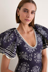 Ink Banderra Midi Dress