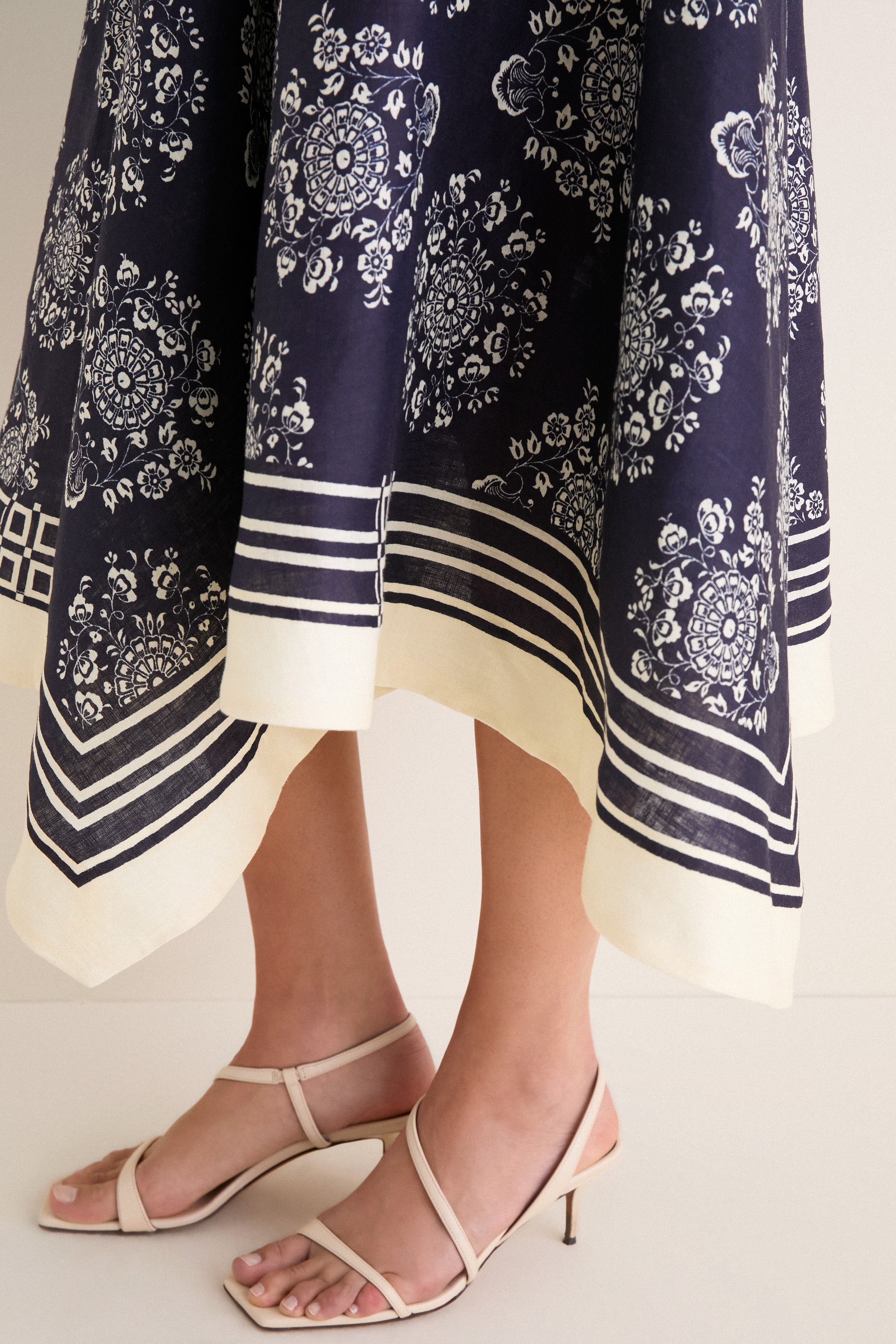 Ink Banderra Midi Dress