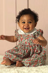 Botanical Frill Front Dress and Bloomers