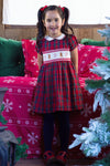 Gingerbread Smocked Dress