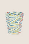 Ocean Mountain Marbled Scalloped Collapsible Basket