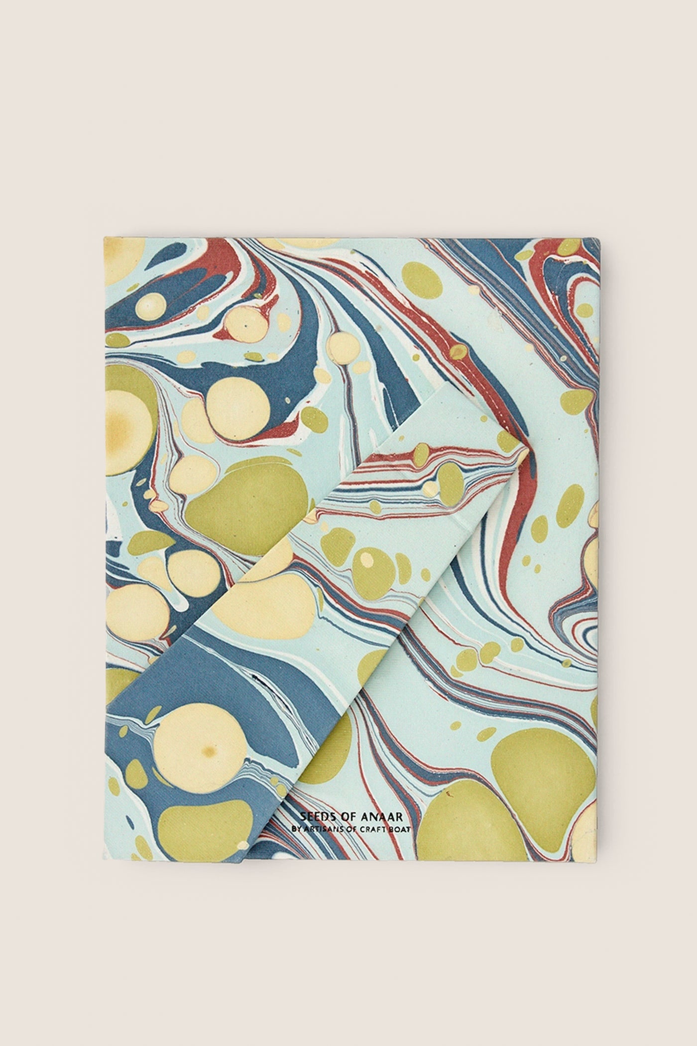 Ocean Mountain Hand Marbled Tabletop Picture Frame