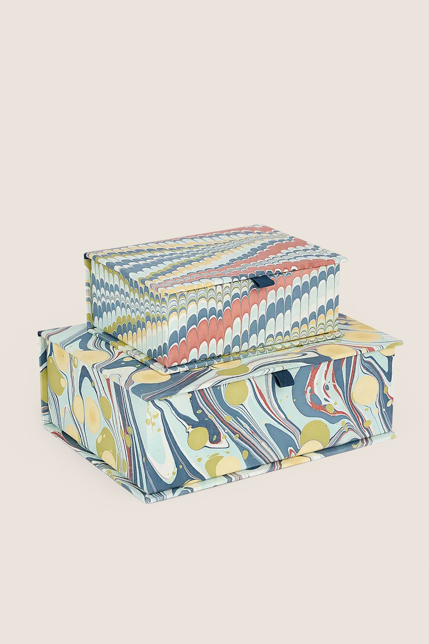 Ocean Mountain Large Marbled Keepsake Box