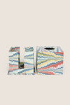 Ocean Mountain Hand Marbled Square Tissue Box