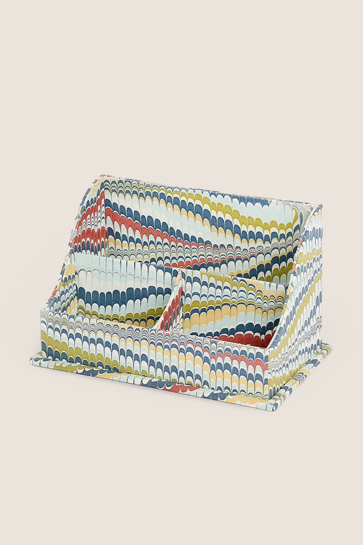 Ocean Mountain Marbled Wave Letter Sorter