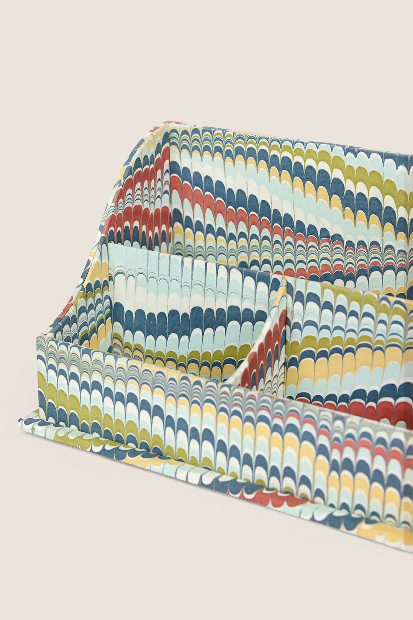 Ocean Mountain Marbled Wave Letter Sorter