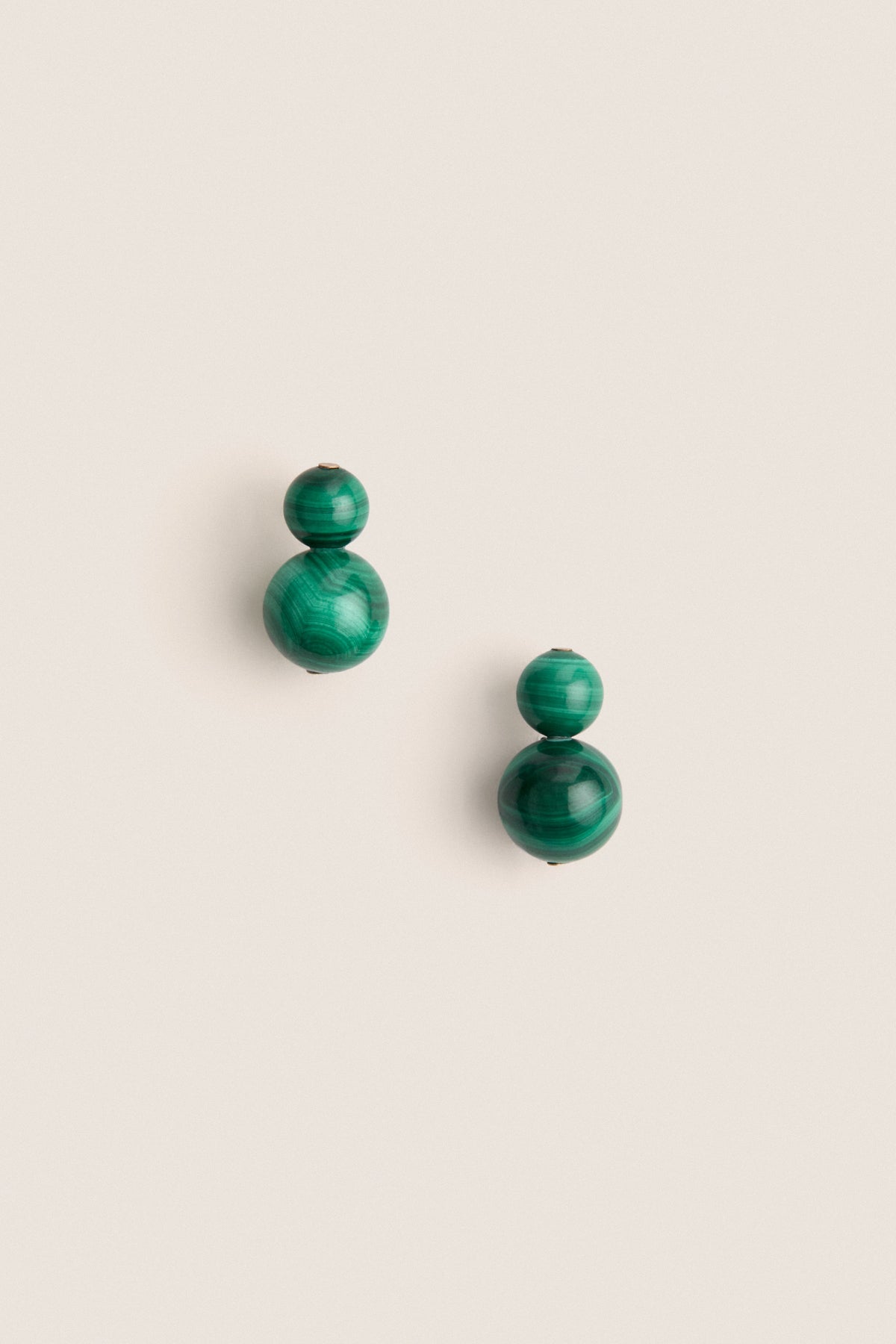Malachite Cara Earrings