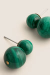 Malachite Cara Earrings