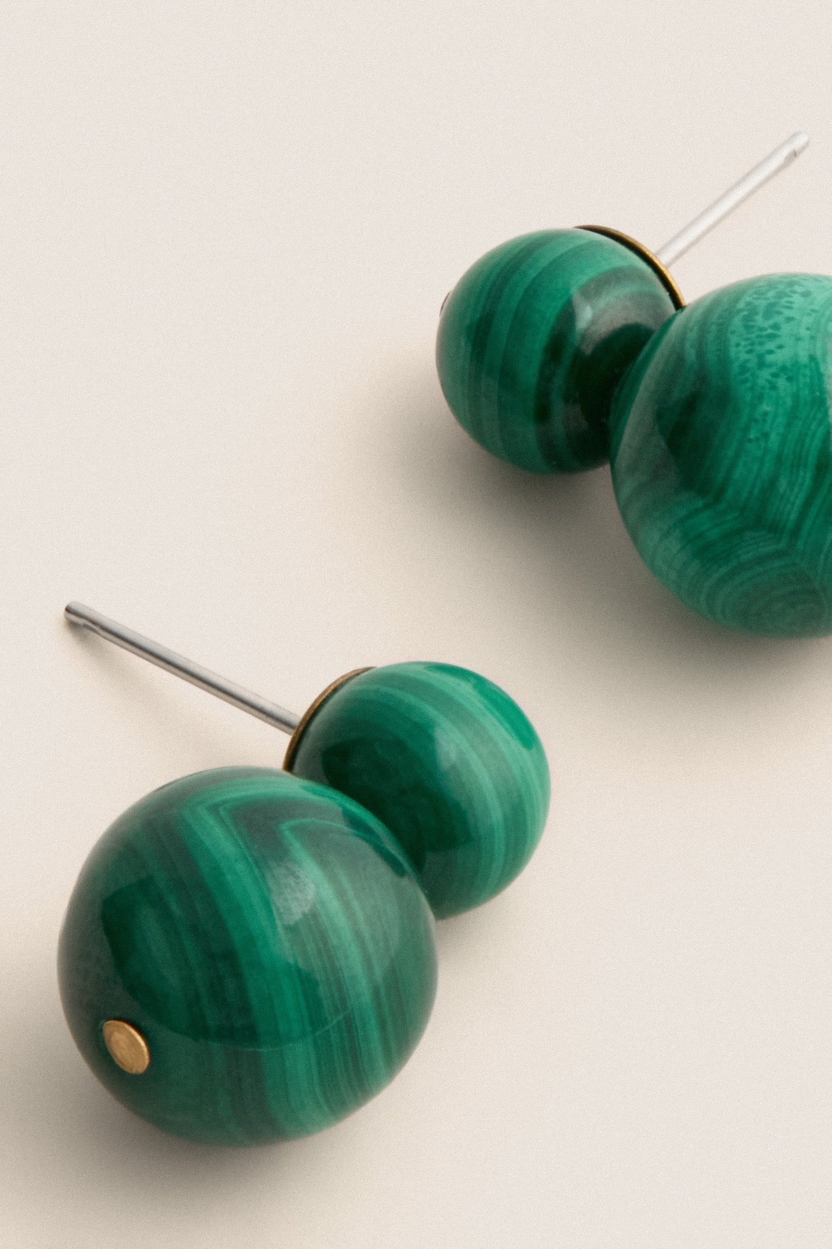 Malachite Cara Earrings