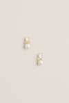 Crystal Antique Gold Ethel Earrings