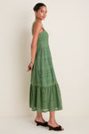Pesto Lace Perrine Midi Dress