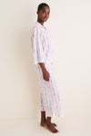 Pink Mayfair Toile Women's Pima Olivia Wide Leg