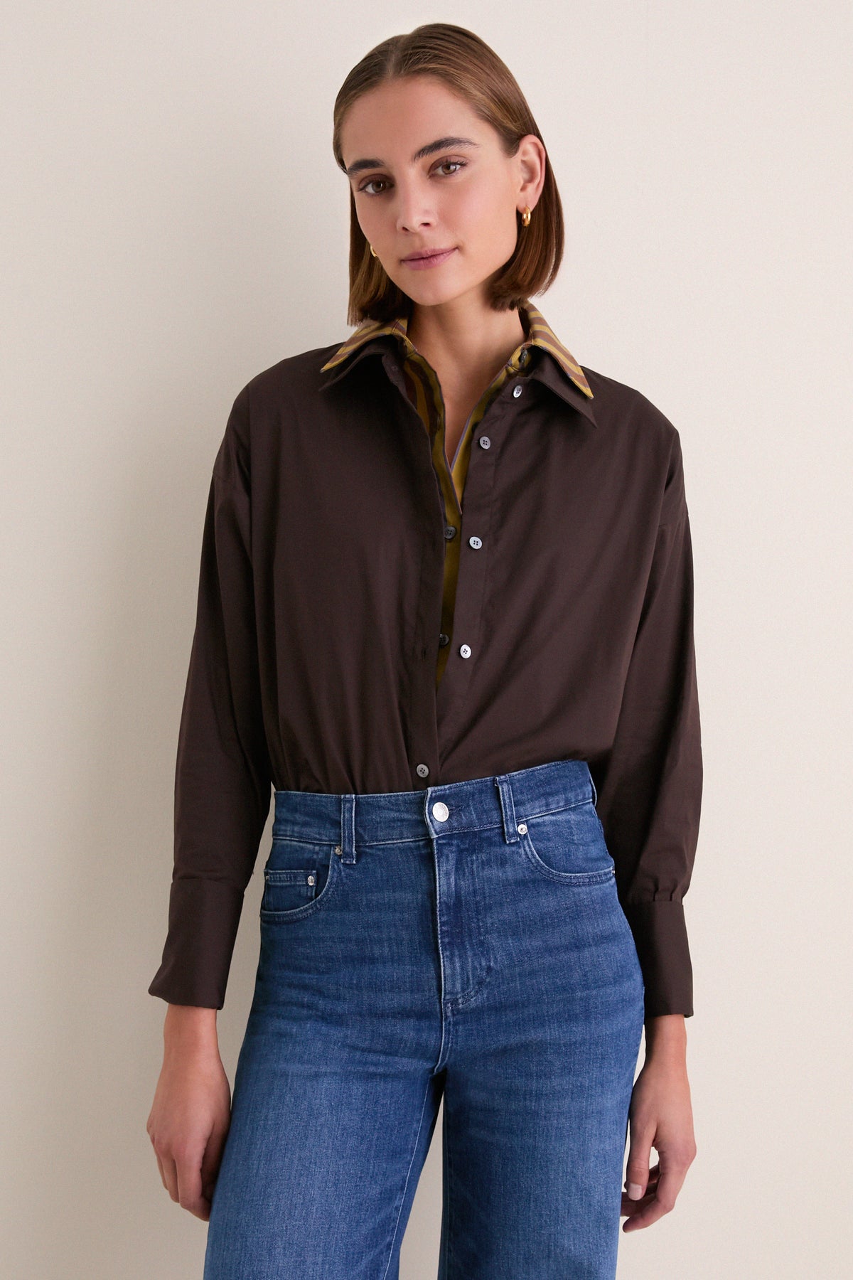 Earth and Cigar Stripe Uptown Bodysuit