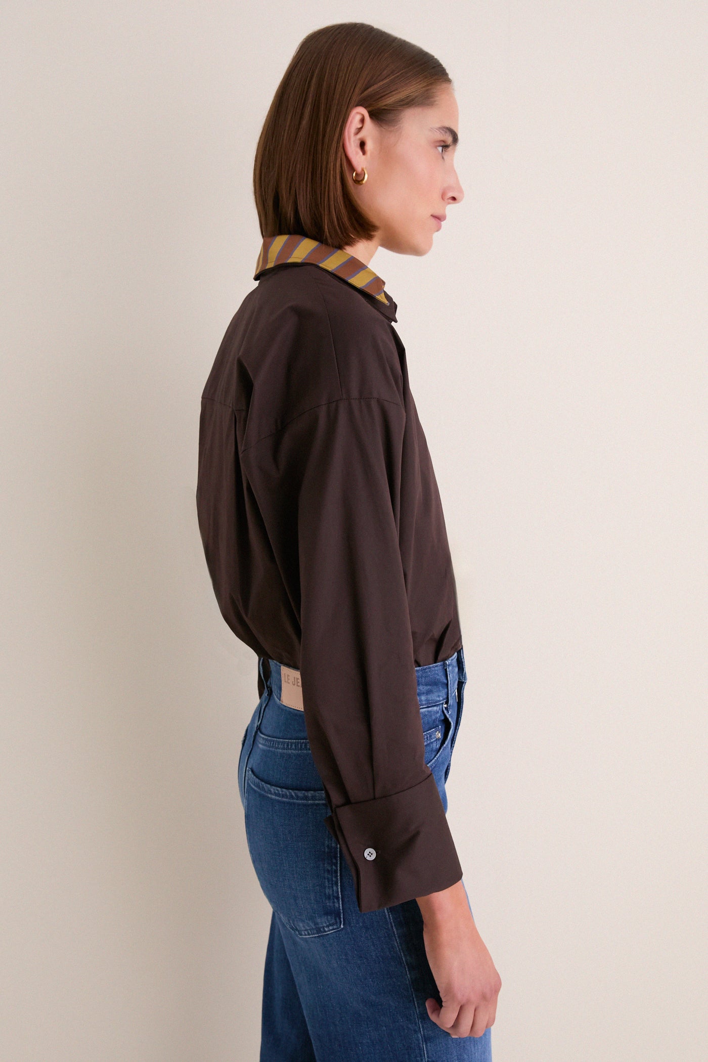 Earth and Cigar Stripe Uptown Bodysuit