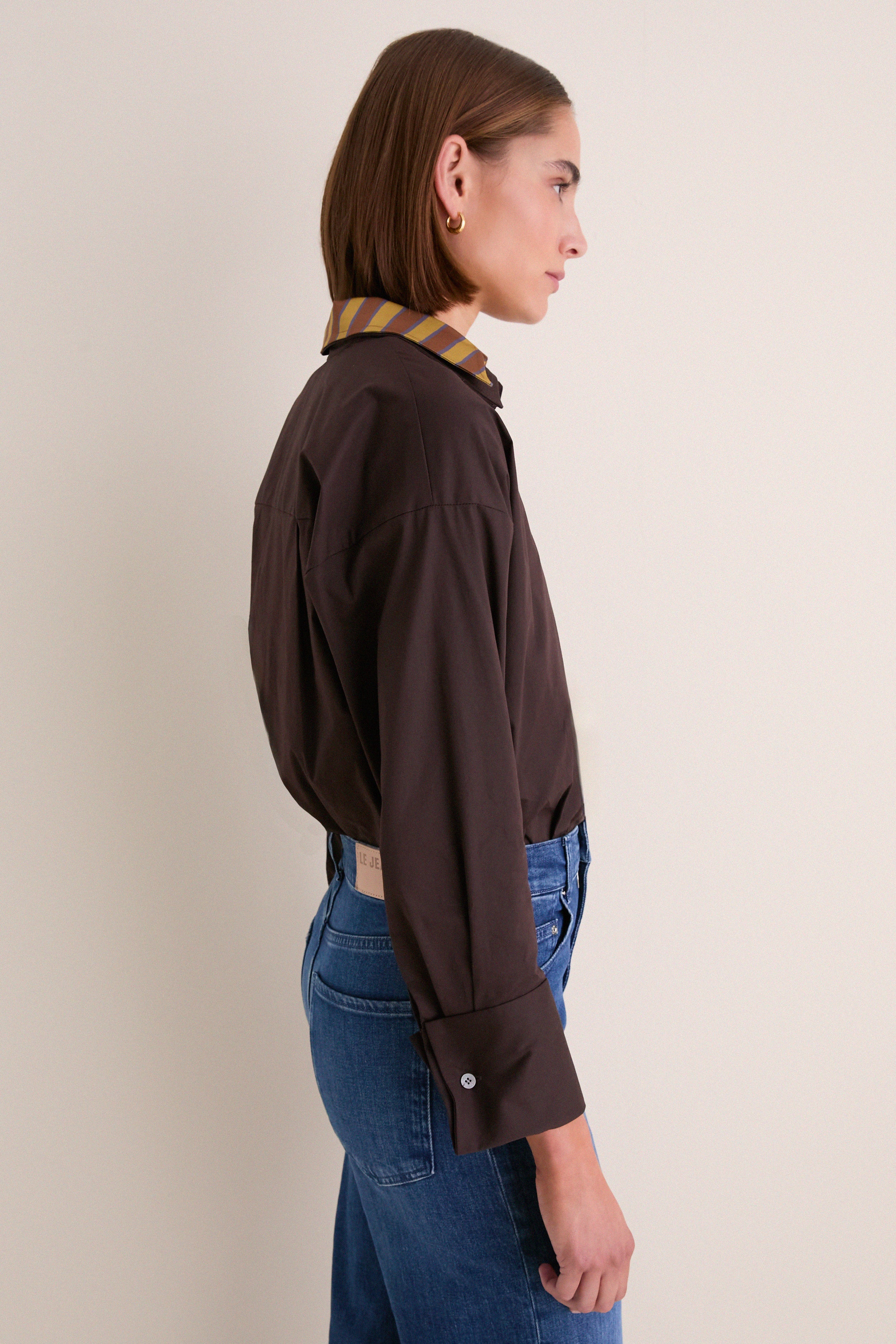 Earth and Cigar Stripe Uptown Bodysuit