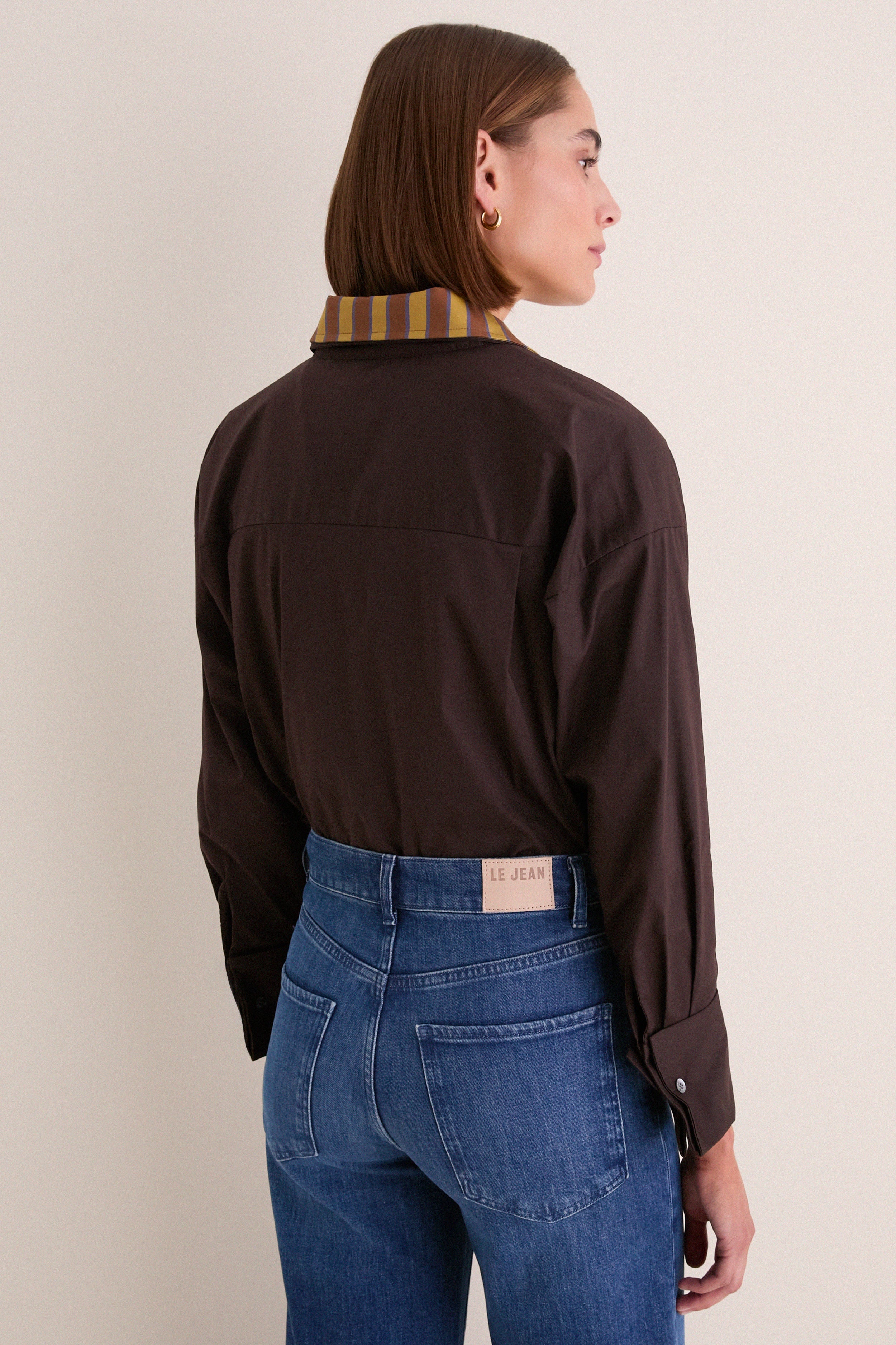 Earth and Cigar Stripe Uptown Bodysuit