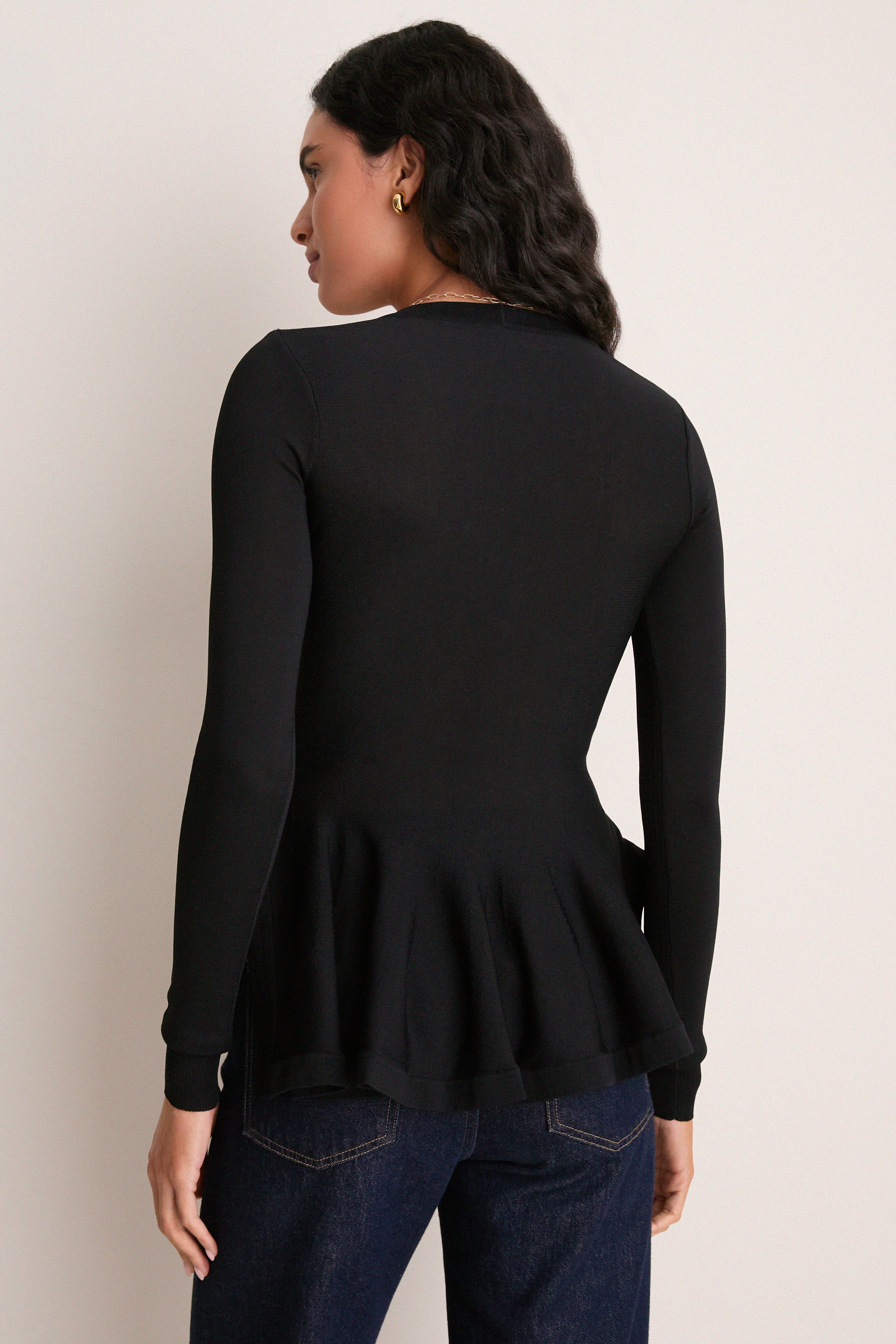 Black Jamie Top