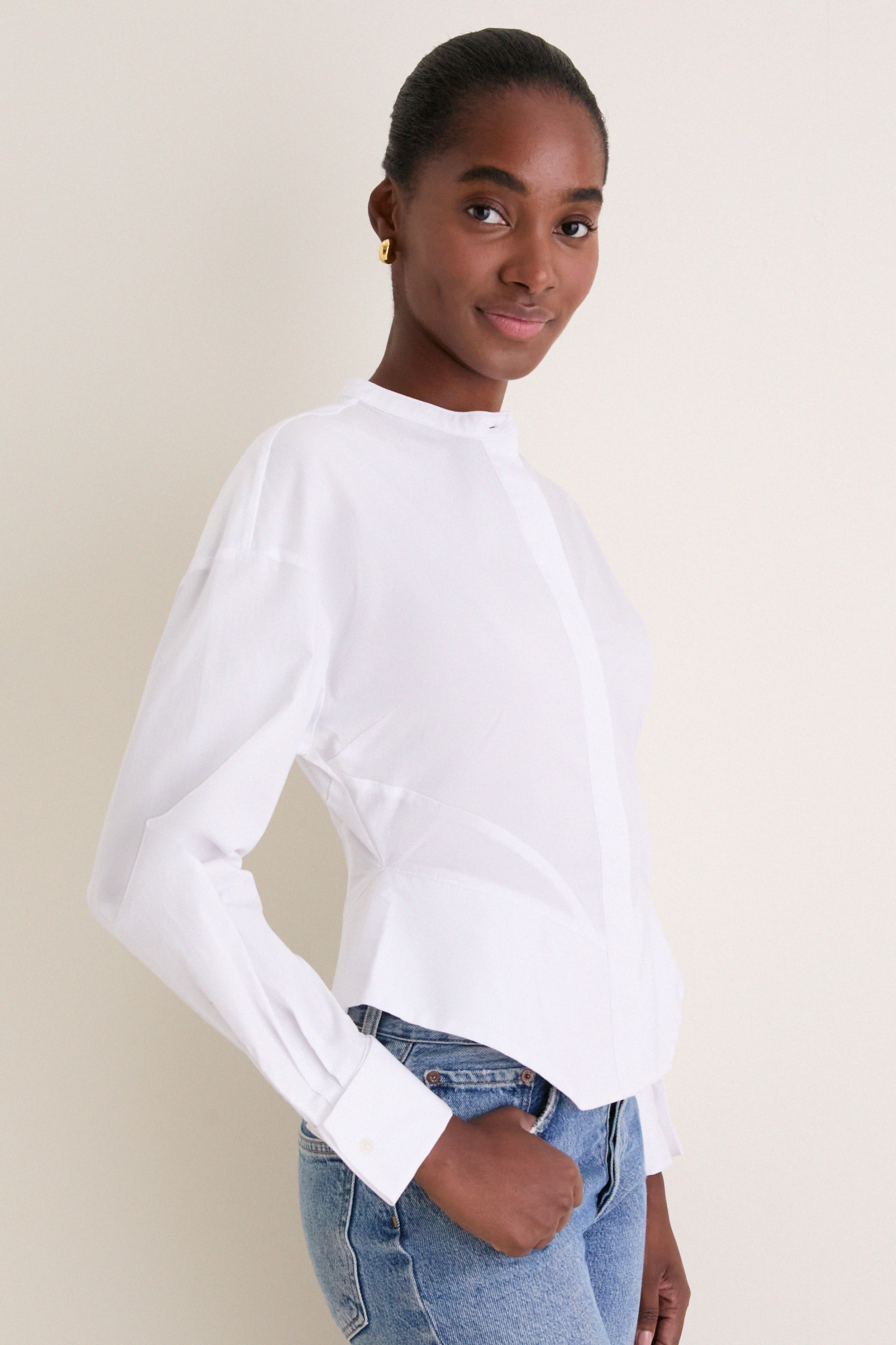White Rhys Top
